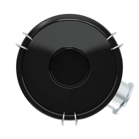 Solberg ISO Inlet Vacuum Black, NW40, 55 SCFM, 5 Micron Polyester Media WL‐843‐NW40B